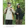 Otoño Nueva Marca de Moda Estilo Japonés Chaqueta de Una Sola Capa para Pareja Chaqueta Cortavientos para Exteriores Estilo Montaña para Hombre Chaqueta de Montañismo Mujer