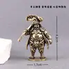 Nueva figura de dibujos animados vintage de latón macizo de Cerdo Bajie, General Yuan Shuai, modelo Bajie, adorno de latón de escritorio, artículo de artesanía