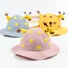 Chapéu de Bebê Estilo Coreano Primavera e Outono Chapéu de Pescador Chapéu para Menino de Bebê Proteção Solar Fina para Menina Verão Infantil Fofo Super Fofo Menino