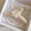 Nuevo Pinza de Tiburón Grande con Forma de Corazón para Peinados Semirecogidos 2026, Pinza para el Cabello con Lazo Lindo para Cabello Fino, Pinza de Garra de Tamaño Mediano