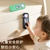 Cerradura de Venta Caliente Transfronteriza sin Necesidad de Taladrar, Cerradura de Seguridad Infantil para Puertas de Armario, Refrigerador, Cerradura Multifuncional Antirrobo y Anti-pellizcos para Cajones
