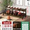 Suporte de Mesa para Bogu Suporte para Xícaras de Chá Chinês Suporte Clássico para Conjunto de Chá Suporte para Bule Suporte de Exibição Suporte de Exibição para Bule de Areia Roxa