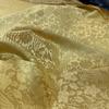Tela para Vestidos de Boda Gao Ding Tela para Ropa Han Jintong Estilo Chino Festivo Brocado Rojo Satén Dorado Oculto Ropa del Año Dorado para Boda