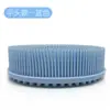Cepillo de Baño de Silicona Suave con Cabezal de Masaje Táctil Exfoliante Limpieza para Bebés Doble Cara Integración Sensorial Cepillo de Baño de Silicona