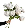 Rosa Austin extragrande estilo europeo, rosa de jardín de alta gama y flores de peonía, arreglos florales, flores decorativas y ramos