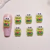 Lindos Accesorios de Arte para Uñas de Dibujos Animados Japoneses Sanrio Kt Cat Hielo Transparente Resina Piezas Pequeñas Materiales DIY Decoraciones para Uñas