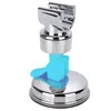 Soporte de Ducha de Ventosa Fuerte sin Clavos Estante Fijo para Cabezal de Ducha de Baño Soporte de Pared de Plástico Electrochapado para Cabezal de Ducha