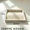 Bandeja de Almacenamiento para Joyería de Terciopelo en Stock, Joyero, Bandeja de Exhibición para Joyería, Caja de Almacenamiento de Escritorio Tipo Cajón, Estilo Minimalista Ins