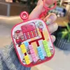 Quebra-Cabeça de Bolinha Colorida Rotativa Criativa Transfronteiriça Brinquedo Infantil Chaveiro Cartoon Separado por Cores Huarong Road Mochila Pequeno Pingente