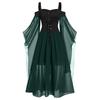 2025 Amazon Aliexpress Halloween Bruja Manga Larga Tirantes Vestido Swing