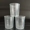 Vaso medidor de plástico de 100 ml, nuevo, de polipropileno, con escala.
