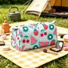 2026 bolsa de maquillaje de terciopelo para productos nuevos de Temu transfronteriza, bolsa con cremallera para cuidado de la piel de viaje, bolsa de almacenamiento portátil de gran capacidad