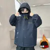 Chaqueta Acolchada Gruesa Estilo Otoño e Invierno para Niños 2026 Nuevo Estilo Ropa de Invierno para Niños Grandes Traje de Esquí de Invierno para Niños Chaqueta de Algodón