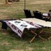 Acampamento ao ar livre camping cama dobrável liga de alumínio cama de acampamento almoço intervalo cochilo escritório portátil cama de solteiro atacado