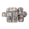 Riñonera Táctica Multifuncional de Camuflaje para Montañismo Transfronteriza, Bolsa Grande para Botella de Agua Deportiva al Aire Libre para Ciclismo