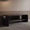 Banqueta de entrada estilo alemán con zapatero, integrada en el dormitorio, banco largo al pie de la cama, banco para cambiarse los zapatos en la puerta, uso doméstico de alta gama