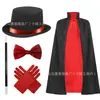 D9 Conjunto de Disfraz de Mago Sherlock Holmes Detective Disfraz Era Moderna Accesorios de Performance Cosplay
