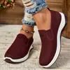 Temu Transfronterizo Populares Zapatos de Mujer Zapatos Casuales Fábrica Suela Suave Transpirables Moda Zapatos de Mamá Zapatos Deportivos Mujer Dropshipping