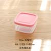 Caja de plástico para refrigerador, cajón para verduras, caja refrigerada, caja de almacenamiento de cocina, caja de almacenamiento de alimentos, caja de muestra, cuadrada y redonda