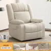 Sofá Multifuncional Elétrico Massageador Sala de Estar Espaço Pequeno Individual Sofá Cama Poltrona de Balanço Pessoa Preguiçosa Lazer Cadeira Giratória