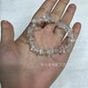 Pulsera de grava natural Pulsera de grava irregular mixta de cristal Productos populares de Amazon pulsera de mujer hecha a mano