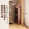 Escalera Taburete de Madera Maciza Plegable para el Hogar Silla Escalera de Doble Propósito Cocina Trepar Escalera Multifuncional de Tres Peldaños Taburete Alto