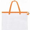 Bolsa de Documentos Transparente con Cremallera Transfronteriza Malla de PVC Bolsa de Almacenamiento de Obras de Arte para Pintura A3 Bolsa de Arte Personalizada