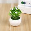 Rede vermelha criativa simulação jardinagem pequenos ornamentos abacaxi sólido pequeno rosa mesa de chá decoração de mesa simulação planta em vaso atacado
