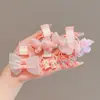 Melodia elástico para cabelo de menina alta elasticidade corda para trançar cabelo infantil 2025 novo fofo prendedor de cabelo de bebê anel de cabelo
