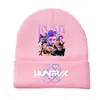 Gorro + Guantes 2025 Amazon Nuevo Drama Coreano Personaje de Dibujos Animados Estampado Gorro de Punto Gorro de Lana Gorro Cálido
