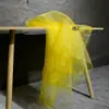Tejido de malla ligera al agua velo fino tela para vestido de novia gasa suave sedosa organza transparente tela de diseñador para ropa