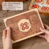 Caja de embalaje para pastel de luna de carne fresca, Festival del Medio Otoño estilo Suzhou, juego de regalo de 4 o 6 piezas, caja de regalo de alta gama, caja de papel, embalaje resistente al aceite, 2026