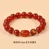 Atacado Doze Signos Ágata Vermelha Pulseiras Amuleto da Paz Tai Sui Tendência Nacional Pulseiras Vermelhas de Ano de Nascimento para Homens e Mulheres Casais