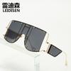 Nuevas gafas de sol punk unidas Gafas de sol de remache personalizadas europeas y americanas Gafas de sol Harena transfronterizas para mujer 2893