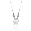 Danza de Mariposas Collar de Mariposa Accesorios para Mujer Lujo Ligero Diseño de Nicho Gama Alta Nuevo Estilo Chino Cadena para Clavícula Transfronterizo