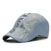 Sombrero de Verano Nuevo Estilo con Letras para Hombre, Sombrero Transpirable de Secado Rápido para Mujer, Protección Solar y Sombreado para Exteriores de Verano Transfronterizo