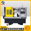 Tornero CNC de Corte en Fila SCK6350 Torno CNC de Bancada Oblicua Pista Taiwanesa Plato Hidráulico Torno CNC