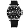 Reloj Mecánico Falso Totalmente Automático para Hombre con Calendario Luminoso, Reloj Deportivo Multifuncional Impermeable