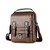 Bolsa de Ombro Bolsa Transversal Masculina Bolsa Satchel Retrô Masculina Bolsa Transversal Bolsa de Ombro Transversal Portátil Masculina Bolsa Masculina