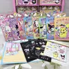 Nuevas y lindas tarjetas de dibujo para raspar de mascotas de dibujos animados, pegatinas de escenas, libro de pegatinas de grafiti negro para niños, juguete de regalo de premio