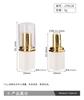 Tubo cuadrado de lipstick nuevo de 3g se puede llenar directamente con material de envoltura de lipstick para tubo de lipstick venta al por mayor tapa transparente tubo de lipstick plano