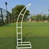 Adereços de Casamento Chifre de Touro Chifre de Carneiro Flor de Porta Estrutura de Arco Curva Novo Estilo Decoração Estrutura Guia de Caminho Ferro Forjado Casamento ao Ar Livre