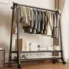 Cabide Simples Cabide de Roupas de Chão Quarto Uso Doméstico Pendurar Roupas Varanda Interna Cabide de Roupas 2026 Novo Estilo Cabide