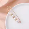 Broche de Perla Hebilla Aguja Temperamento Anti-luz Broche de Perla Hebilla para Chal Toalla de Seda Boca de Falda Cintura Artefacto