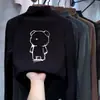 Camiseta base de manga larga con cuello alto para niños De Rong, nuevo estilo otoño/invierno, top casual para niños y bebés, ropa de otoño para niños pequeños