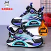 Zapatos de Niño Babudou Otoño e Invierno Forrados de Felpa Calientes de Algodón Zapatos Deportivos Zapatos de Algodón para Niños Medianos y Grandes Zapatos de Baloncesto para Niños