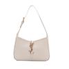 Bolsa Quadrada Pequena de Mão com Padrão de Crocodilo Atacado Transfronteiriça Bolsa Feminina Moda Verão 2025 Nova Bolsa de Ombro com Fechadura Bolsa de Axila Tendência