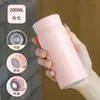 Taza Isotérmica de Bolsillo Mini de Acero Inoxidable con Pantalla Inteligente para Hombres, Mujeres, Niños, Estudiantes, Taza de Agua de Gran Capacidad, Taza de Agua Isotérmica