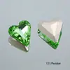 Dongzhou Diamante de Corazón Torcido con Punta Inferior de 16 mm Accesorios para Joyería DIY Diamante de Cristal con Forma Especial Joyería de Diamante Collar Joyería de Diamante al por Mayor