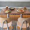 Envío Gratis Mesa de Comedor de Cafetería Tablero Ocean Restaurante Occidental Muebles Comerciales Mesa Cuadrada de 60 cm Mesa Redonda Mesa y Silla de Acero Inoxidable